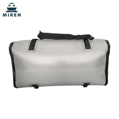 Bolsa Duffel Resistente à Água 70 Litros Cor Cinza Claro Material TPU