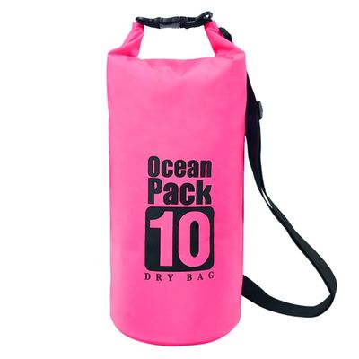 Saco seco à prova d'água de PVC 500D externo com capacidade de 5L 10L 15L