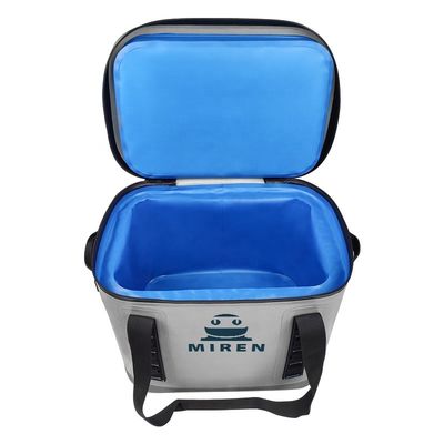 Saco refrigerador de 30 latas isolado para almoço resistente à água hermético à prova de vazamentos