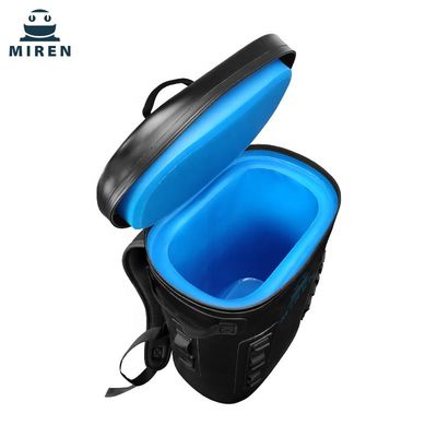 Mochila térmica portátil 20L com isolamento térmico e costuras soldadas
