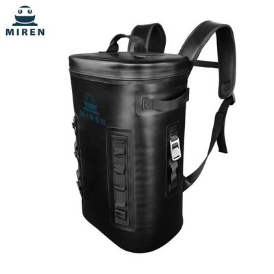 Mochila térmica portátil 20L com isolamento térmico e costuras soldadas