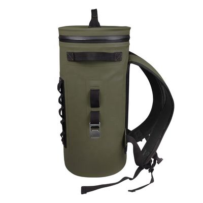 Mochila de refrigeração suave TPU 21L, saco portátil de refrigeração de vinho térmico ODM