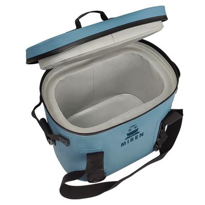 Saco refrigerador quadrado reutilizável isolado 8 litros para churrasco de turismo ao ar livre