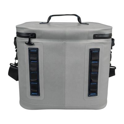 Saco térmico leve portátil 20L cor cinza claro para churrasco acampamento
