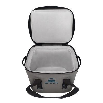 Saco isolado de piquenique refrigerado, saco de refrigerador de bebida para acampamento ao ar livre