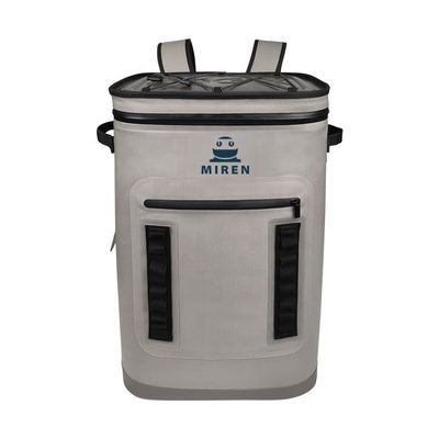 Saco refrigerador de piquenique 28L personalizado, mochila térmica macia à prova d'água