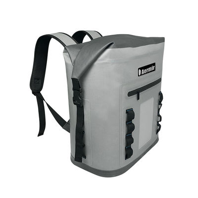 Saco refrigerador não tecido Mochila Cinza clara Para piquenique ao ar livre