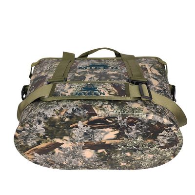 Saco térmico isolado camuflado à prova d'água TPU, refrigerador macio portátil para piquenique