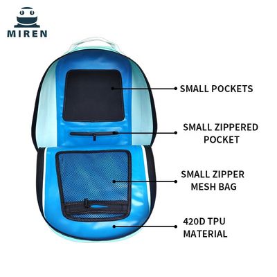 Mochila à prova d'água 25l bolsa seca TPU 1680D material para canoagem flutuante