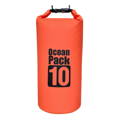 Saco seco 500D PVC macio resistente à água 10 litros para esportes de pesca ODM