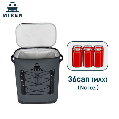 36 Capacidade Cooler suave Mochila impermeável Mochila isolada Cooler com costuras à prova de vazamento