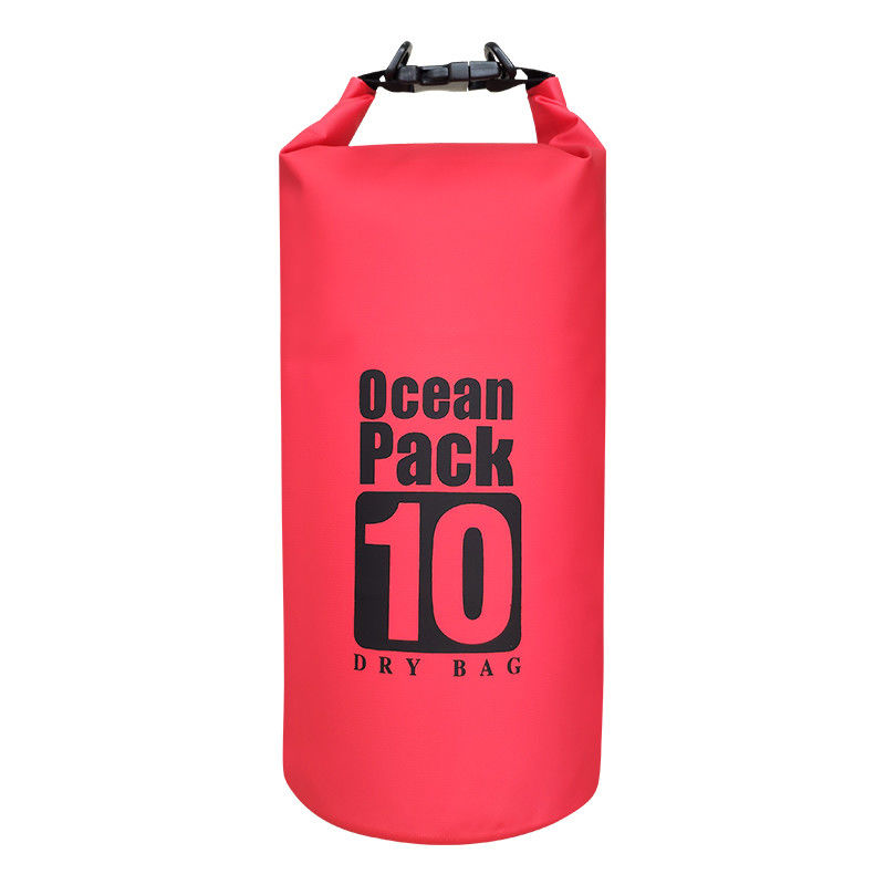 Saco seco 500D PVC macio resistente à água 10 litros para esportes de pesca ODM