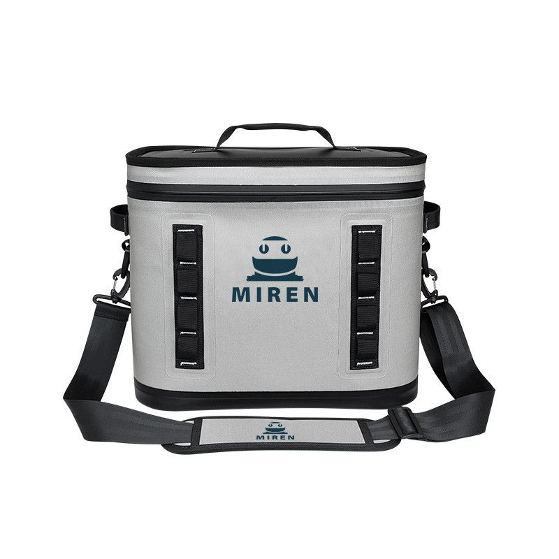 Bolsa de refrigeração suave de grande capacidade de 30 latas, personalizável, com concha e revestimento de TPU 840D à prova de vazamento