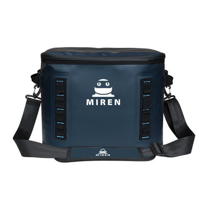 Zip é costurado 30 sacos refrigeradores de lata 20L Saco refrigerador suave de grande capacidade para piqueniques e viagens à praia